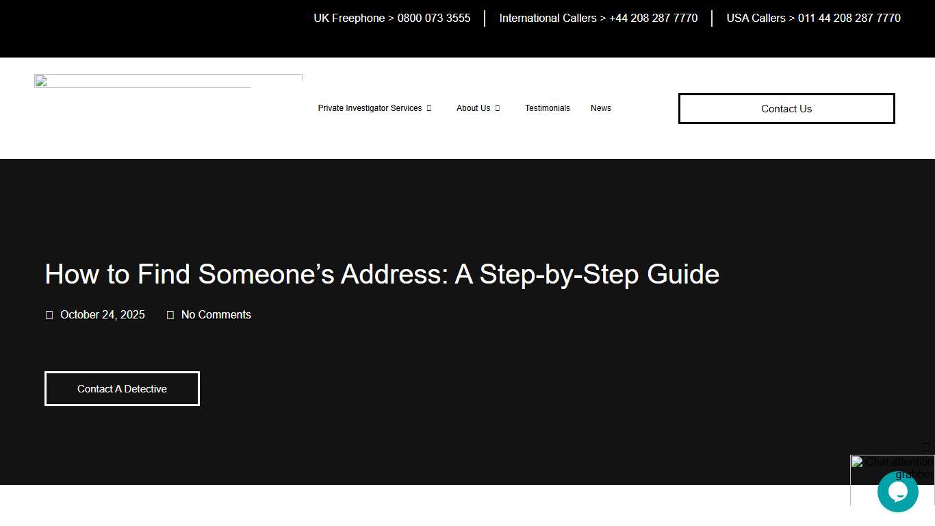 How to Find Someone's Address | Global Investigations